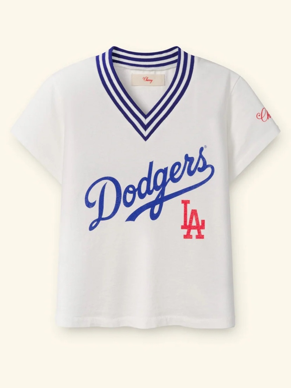 NEW Cherry LA Dodgers Tee Limited Edition